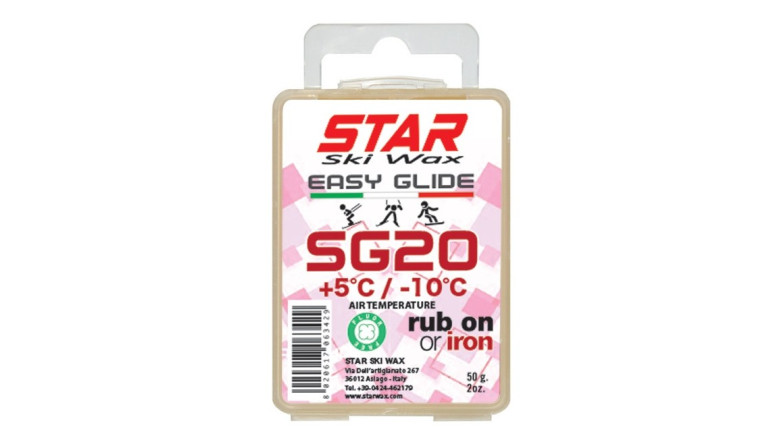 Star Ski Wax SG20 Easy Glide 50g - expresní univerzální vosk