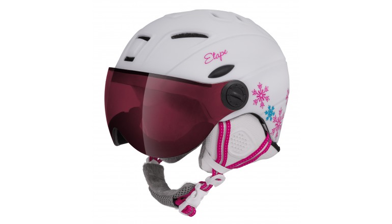 Dětská helma Etape Rider PRO - bílá